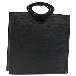 LOUIS VUITTON Epi Ombre Hand Bag Black M52102 LV