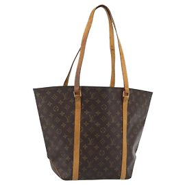 LOUIS VUITTON Monogram Sac Shopping GM Tote Bag M51110 LV