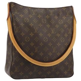 LOUIS VUITTON Monogram Looping GM Shoulder Bag M51145 LV