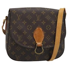 LOUIS VUITTON Monogram Saint Cloud GM Shoulder Bag M51242 LV