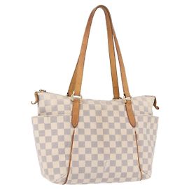 LOUIS VUITTON Damier Azur Totally PM Tote Bag N41280 LV