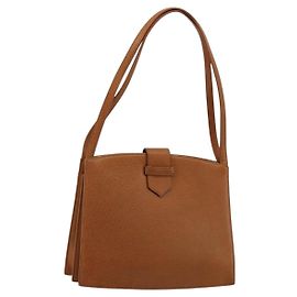SAINT LAURENT Tote Bag Leather Brown
