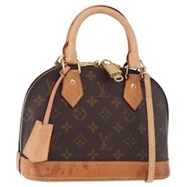 LOUIS VUITTON Monogram Alma BB Hand Bag 2way M53152 LV