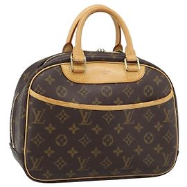 LOUIS VUITTON Monogram Trouville Hand Bag M42228 LV