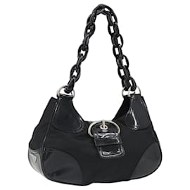 PRADA Shoulder Bag Nylon Black