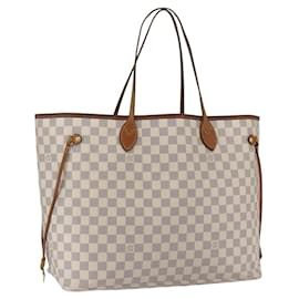 LOUIS VUITTON Damier Azur Neverfull GM Tote Bag N41360 LV