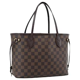 LOUIS VUITTON Damier Ebene Neverfull PM Tote Bag N51109 LV