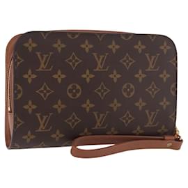 LOUIS VUITTON Monogram Orsay Clutch Bag M51790 LV