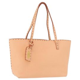 Borsa a mano FENDI Celeria in pelle arancione, autentica 189383V