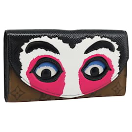 LOUIS VUITTON Monogram Reverse Portefeuille Sarah M67255 LV Geldbörse