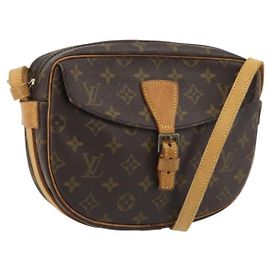 LOUIS VUITTON Monogram Jeune Fille MM Shoulder Bag M51226 LV