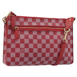 LOUIS VUITTON Damier Color Module Clutch Bag Carmine N41306 LV