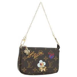 LOUIS VUITTON Vivienne Mini Pochette Accessoires Pouch M15328 LV