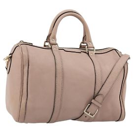 GUCCI Handtasche Leder 2way Pink Gold 247205