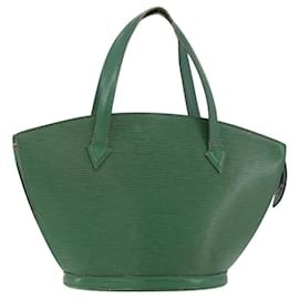 LOUIS VUITTON Epi Saint Jacques Hand Bag Green M52274 LV