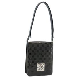 LOUIS VUITTON Damier Vernis Club Bag Green Petrol blue M92128 LV