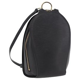 LOUIS VUITTON Epi Mabillon Backpack Black M52232 LV