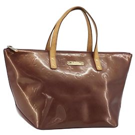 LOUIS VUITTON Monogram Vernis Bellevue PM Hand Bag Violet M93584 LV