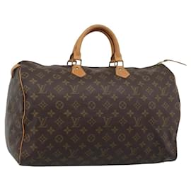 LOUIS VUITTON Monogram Speedy 40 Hand Bag M41522 LV