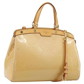 LOUIS VUITTON Vernis Blair MM Hand Bag 2way Rose Florentin M91621
