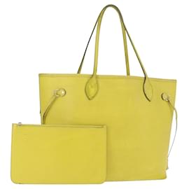 LOUIS VUITTON Epi Neverfull MM Tote Bag Yellow Pistachian M40956 LV