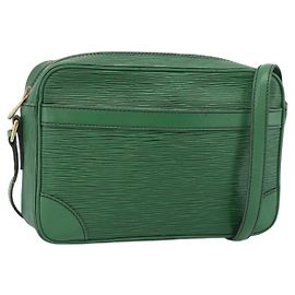 LOUIS VUITTON Epi Trocadero 23 Shoulder Bag Green M52304 LV