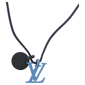 LOUIS VUITTON Metal Collier Charms On the Go Necklace Enamel M63648