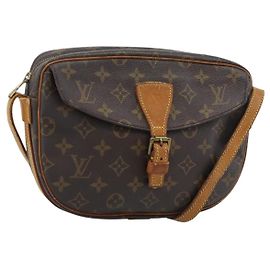 LOUIS VUITTON Monogram Jeune Fille MM Shoulder Bag M51226 LV