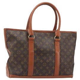 LOUIS VUITTON Monogram Sac Weekend PM Hand Bag M42425 LV