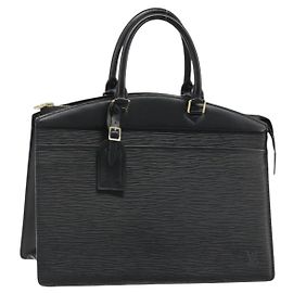 LOUIS VUITTON Epi Riviera Hand Bag Black M48182 LV