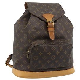 LOUIS VUITTON Monogram Montsouris GM Backpack M51135 LV