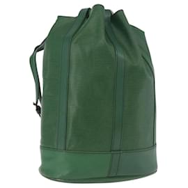 LOUIS VUITTON Epi Randonnee GM Shoulder Bag Green M43084 LV