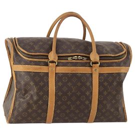 LOUIS VUITTON Monogram Sac Chasseur 55 Boston Bag M41922 LV