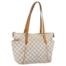 LOUIS VUITTON Damier Azur Totally PM Tote Bag N41280 LV