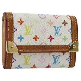 LOUIS VUITTON Monogram Multicolor Porte Monnaie Pla Purse M92657