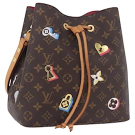 LOUIS VUITTON Monogram Love Rock Neo Noe MM Bag M46473 LV