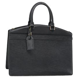 LOUIS VUITTON Epi Riviera Hand Bag Black LV
