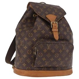 LOUIS VUITTON Monogram Montsouris GM Backpack M51135 LV