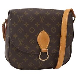 LOUIS VUITTON Monogram Saint Cloud GM Shoulder Bag M51242 LV