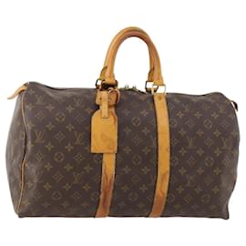 LOUIS VUITTON Monogram Keepall 45 Boston Bag M41428 LV