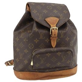 LOUIS VUITTON Monogram Montsouris MM Backpack M51136 LV