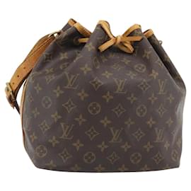 LOUIS VUITTON Monogram Petit Noe Shoulder Bag M42226 LV