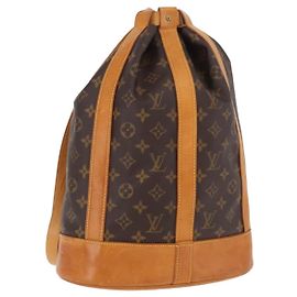 LOUIS VUITTON Monogram Randonnee PM Shoulder Bag M42243 LV