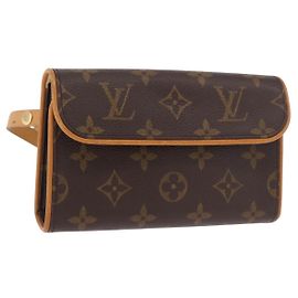 LOUIS VUITTON Monogram Pochette Florentine Waist bag M51855 LV