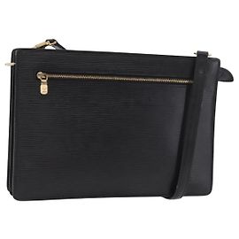 LOUIS VUITTON Epi Angian Shoulder Bag 2way Black M52112 LV