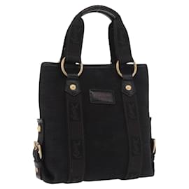 SAINT LAURENT Sac à main Kahala Canvas Black Gold