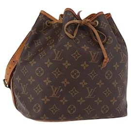 LOUIS VUITTON Monogram Petit Noe Shoulder Bag M42226 LV