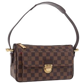 LOUIS VUITTON Damier Ebene Ravello GM Shoulder Bag N60006 LV