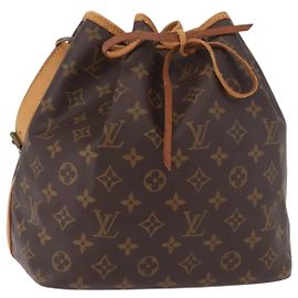 LOUIS VUITTON Monogram Petit Noe Shoulder Bag M42226 LV