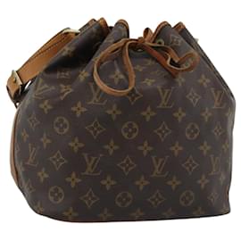 LOUIS VUITTON Monogram Petit Noe Shoulder Bag M42226 LV